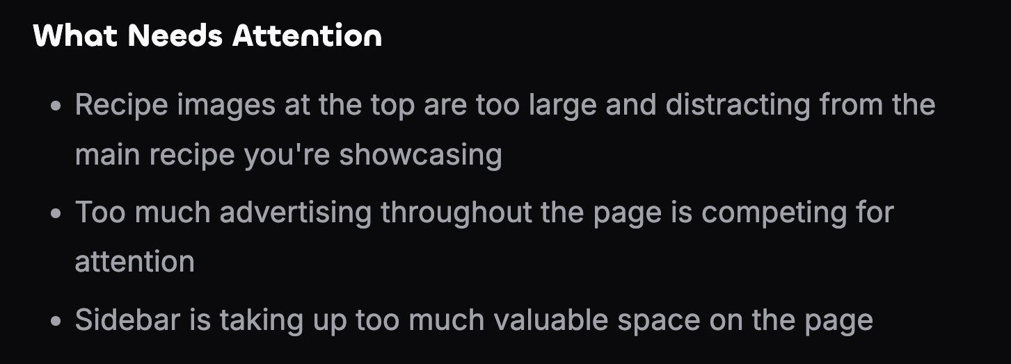 Step 3: AI organizes